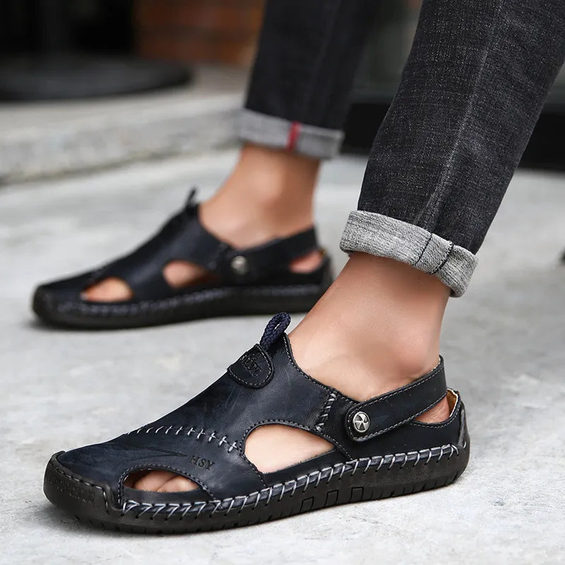 Maximus™ - Läder Romerska Sommarsandaler