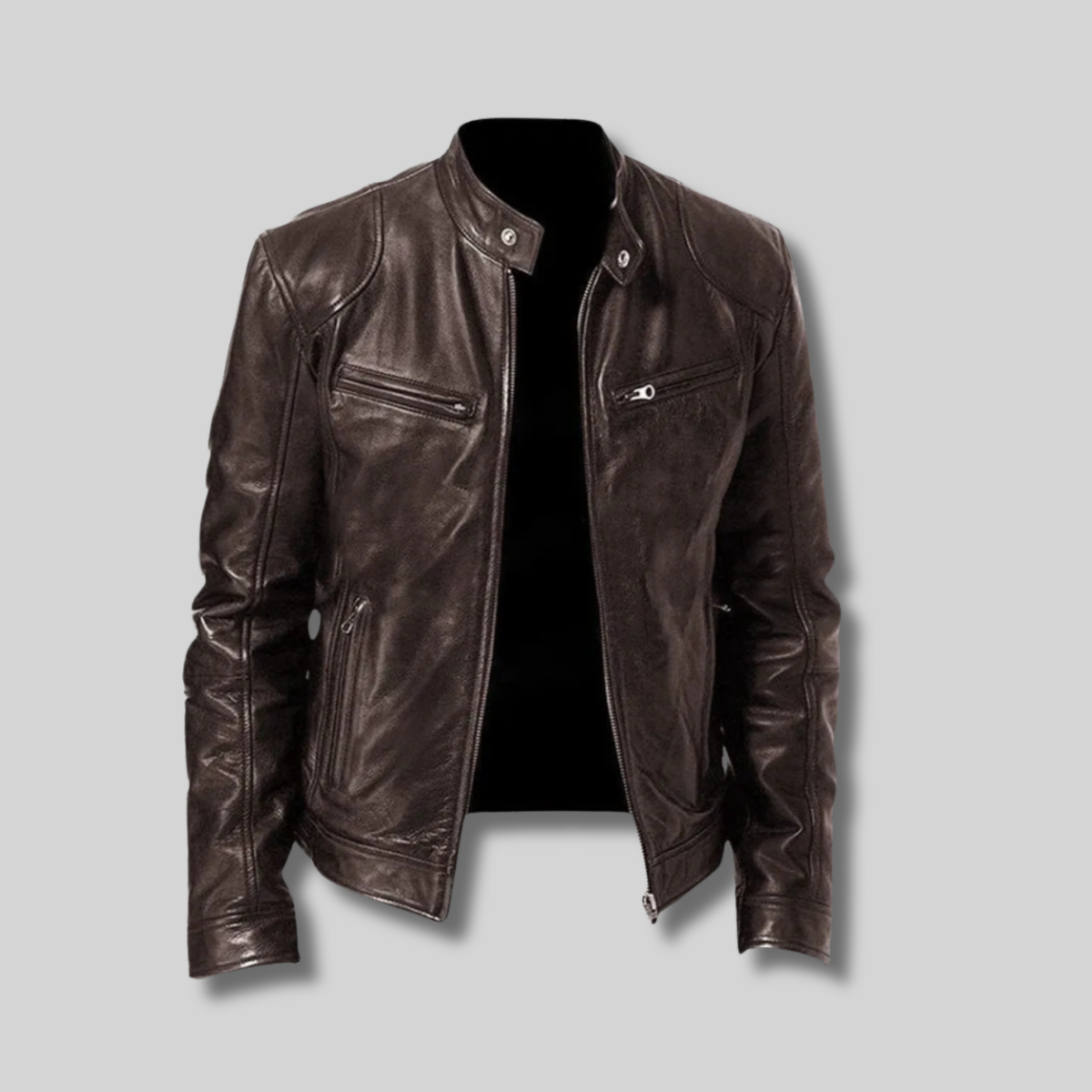 Folke™ - Casual Läderjacka