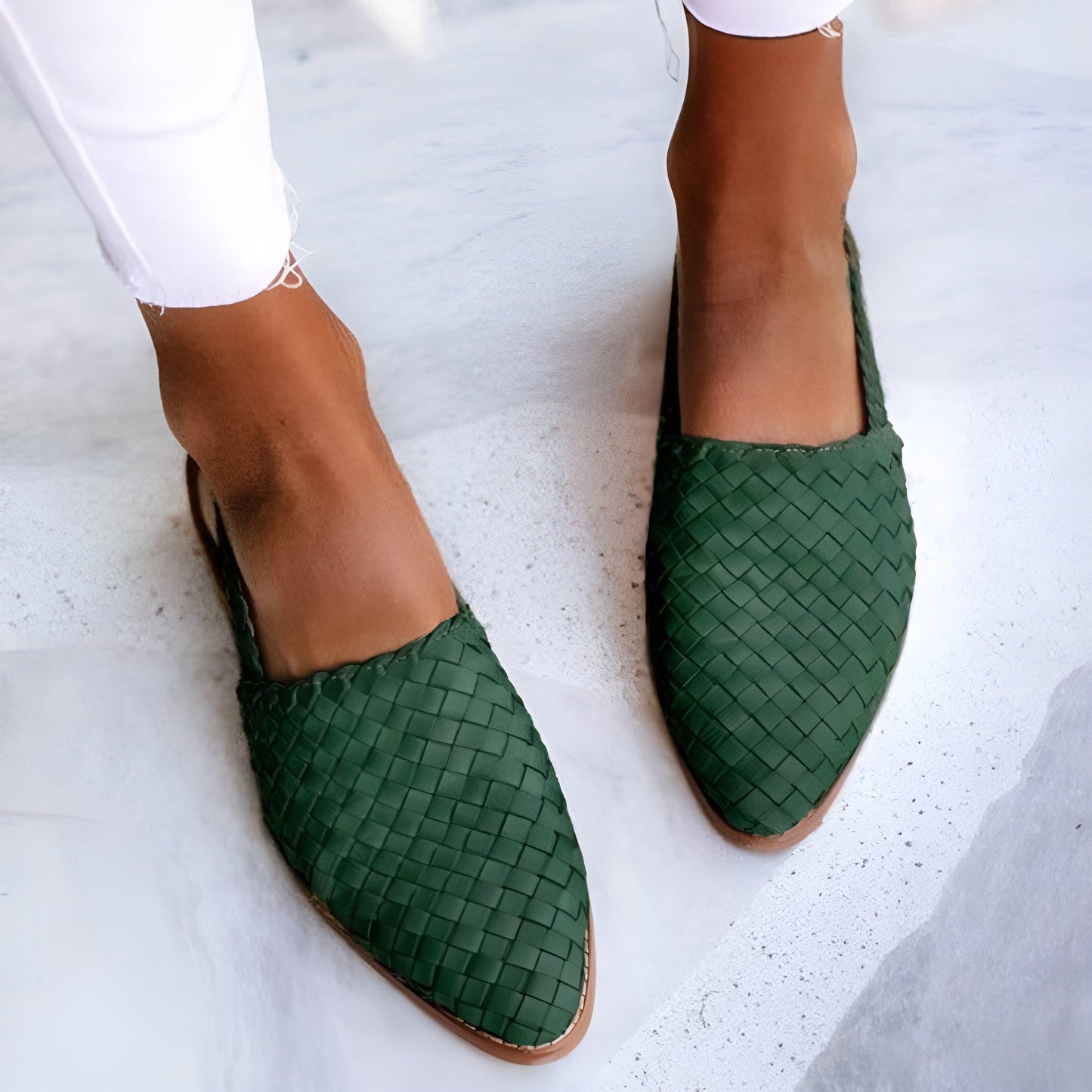 Helena™ - Flätade sandaler