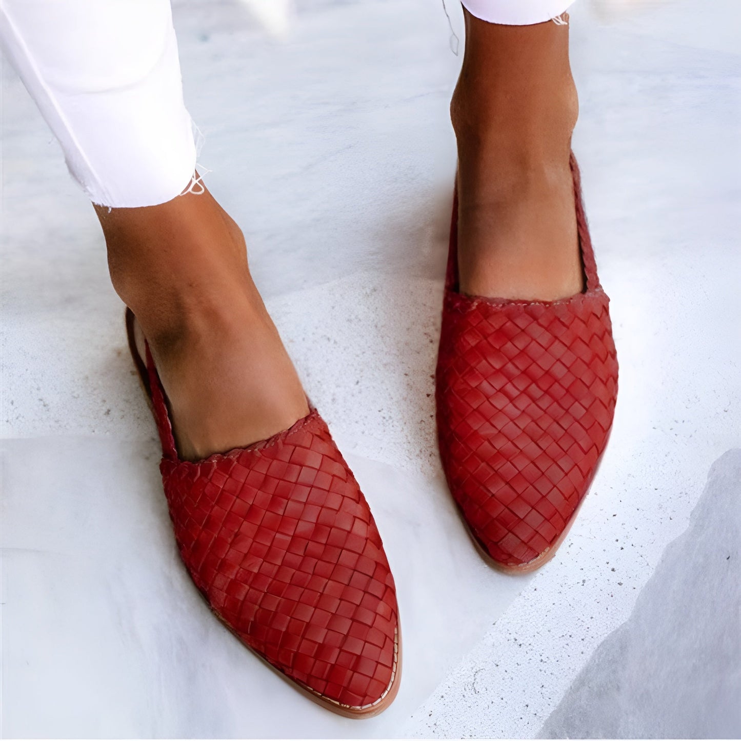 Helena™ - Flätade sandaler