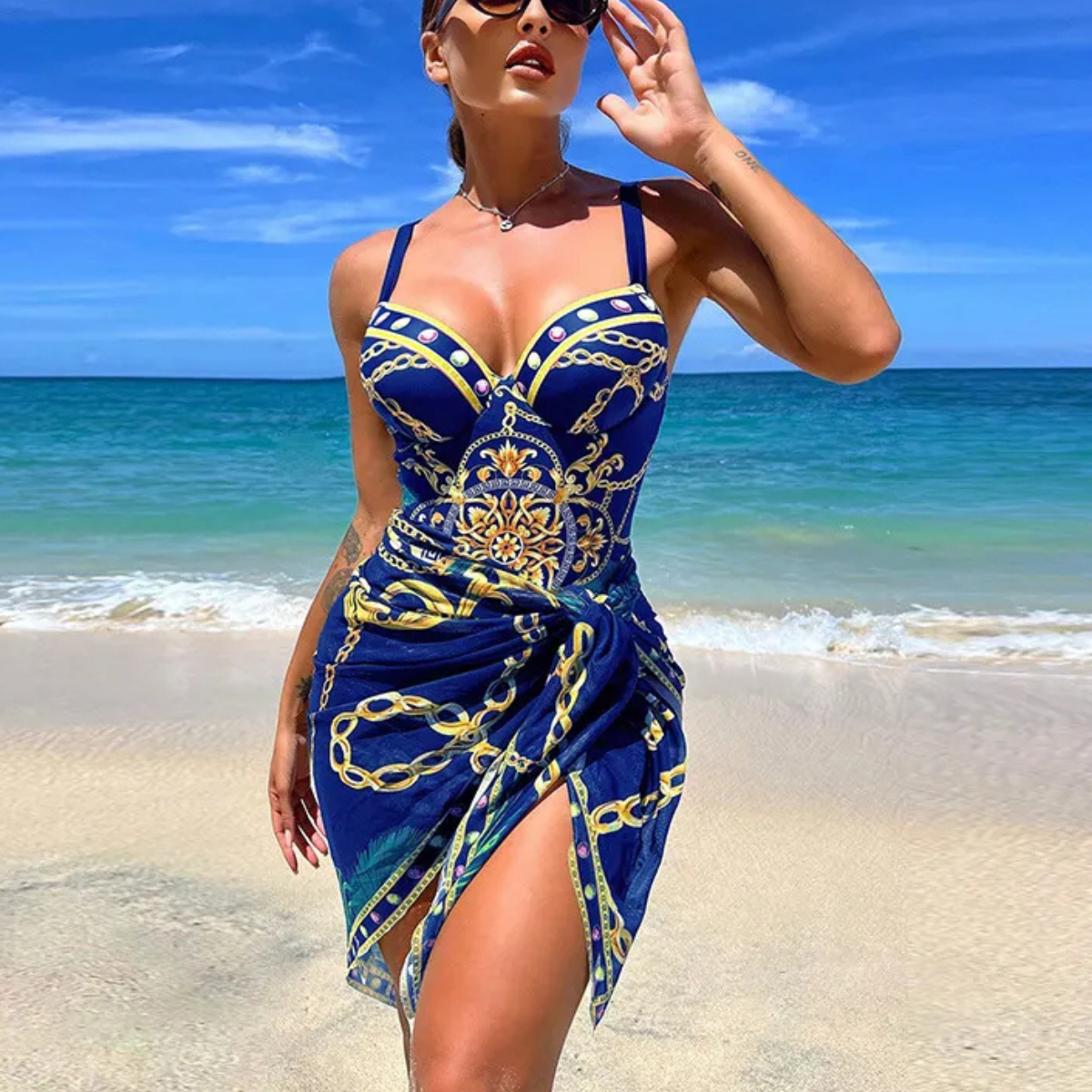 Babett™ – Elegant baddräkts- och strandkjolset