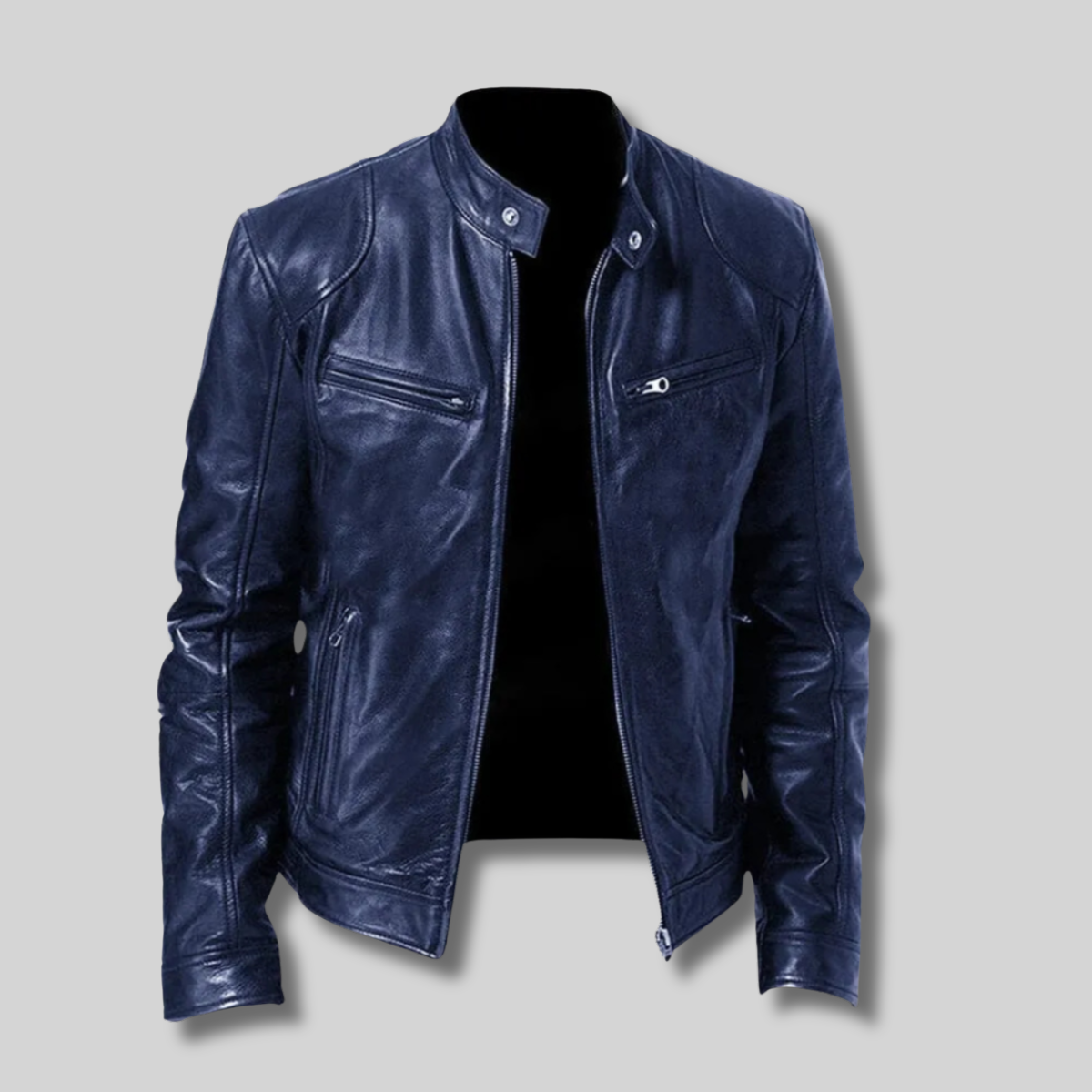 Folke™ - Casual Läderjacka