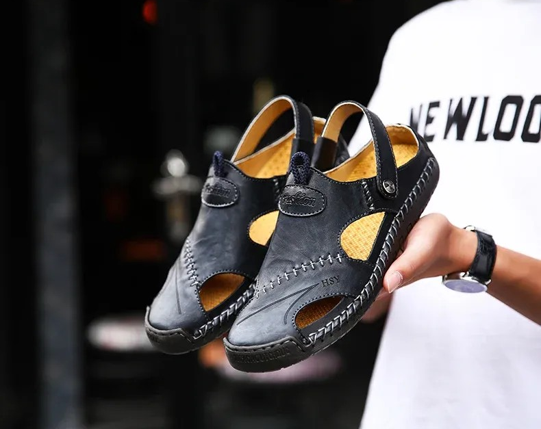 Maximus™ - Läder Romerska Sommarsandaler