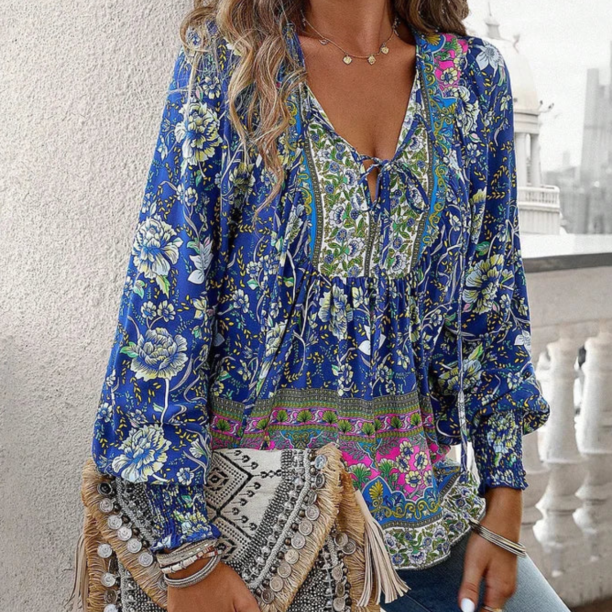 Heida™ - Blommig topp