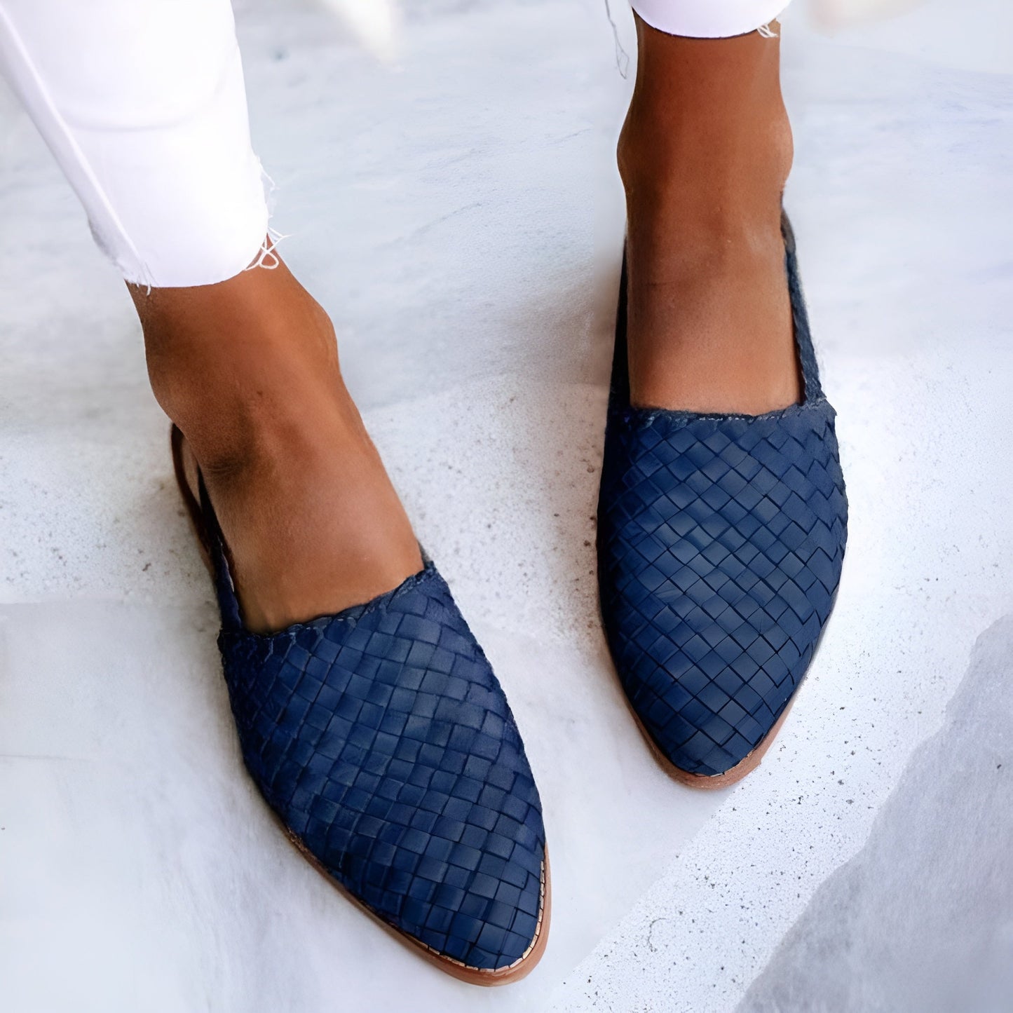 Helena™ - Flätade sandaler