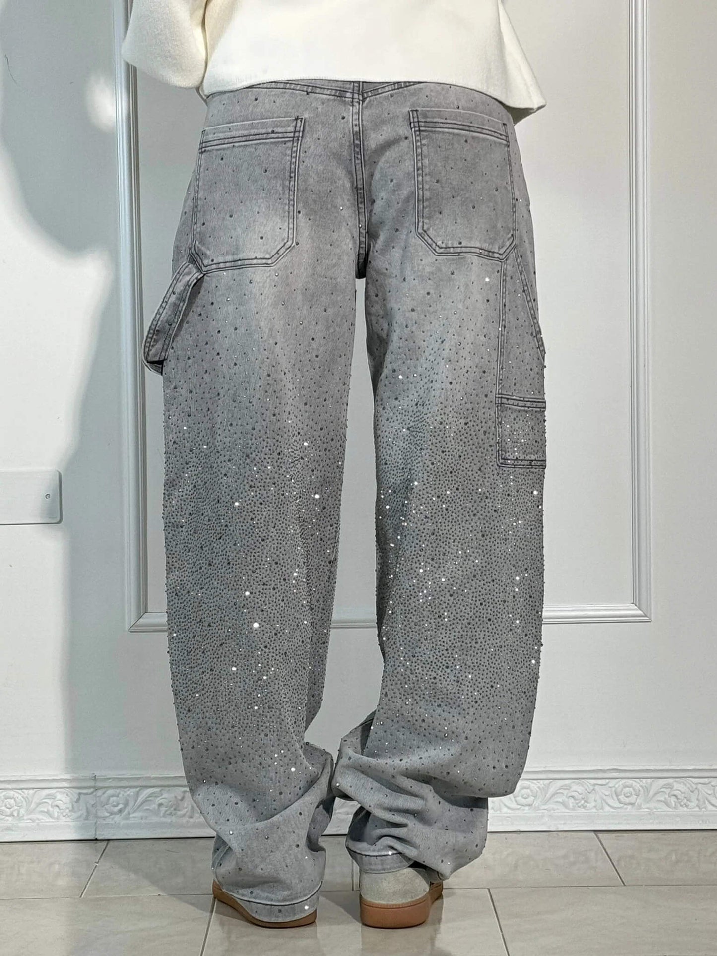 Remina™ - Vida, glansiga jeans