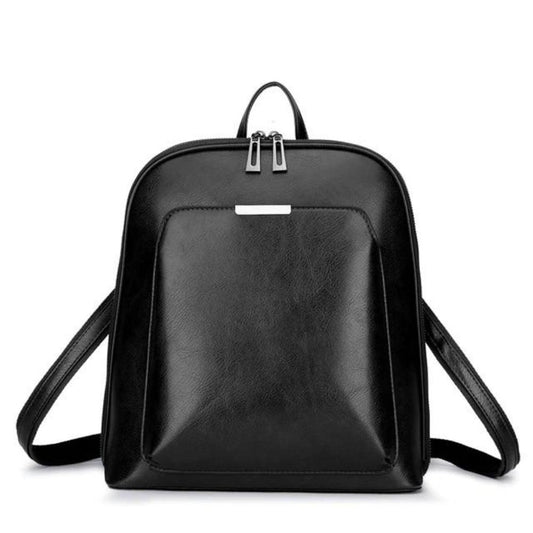 Linn™ - Klassisk ryggsäck med dubbeldragkedja