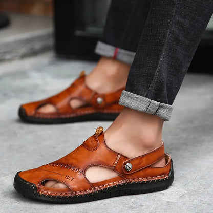 Maximus™ - Läder Romerska Sommarsandaler