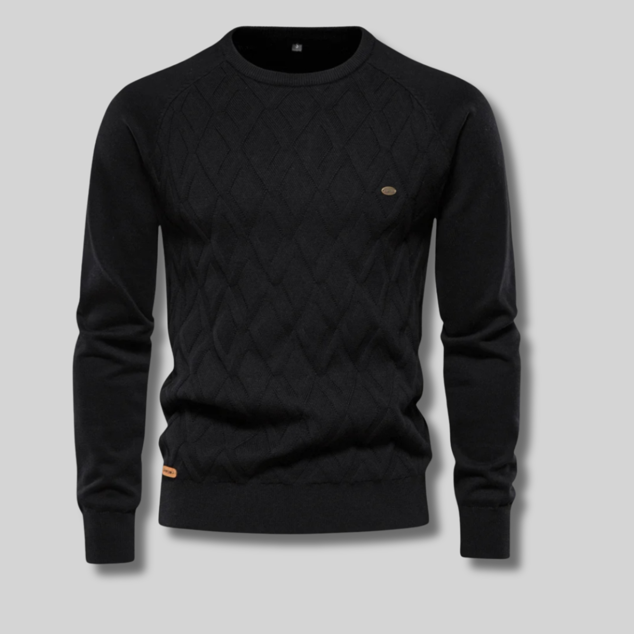 Stellan™ - Herrtröja Med Rutdesign