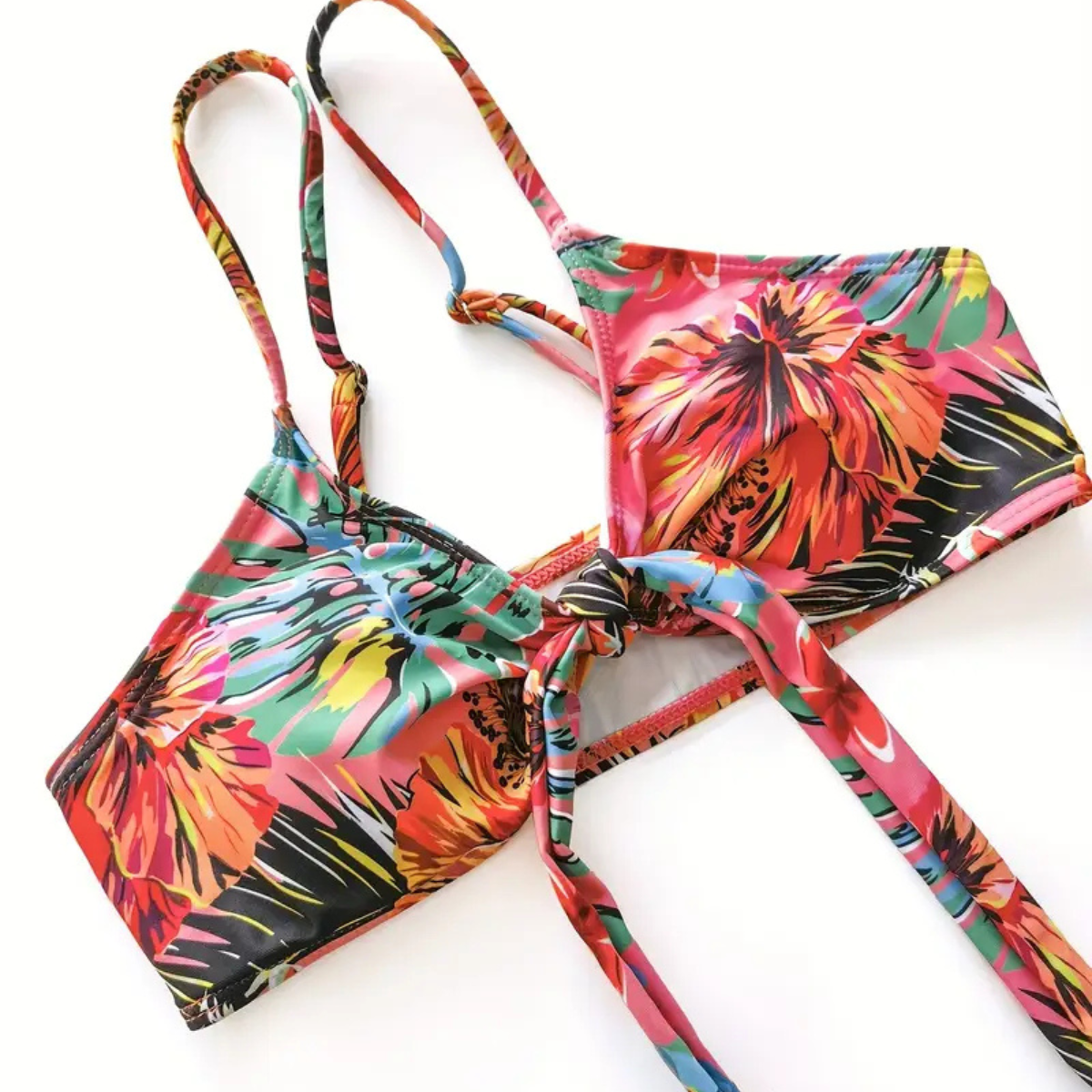 Elisa™ - Bikiniset med blommig strandkjol