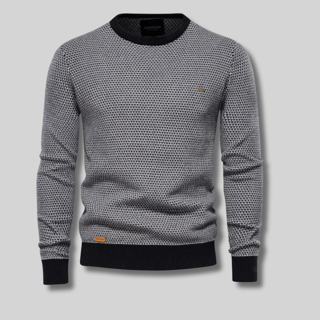 Dustin™ - Herrtröja Med Rutmönster