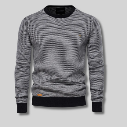 Dustin™ - Herrtröja Med Rutmönster