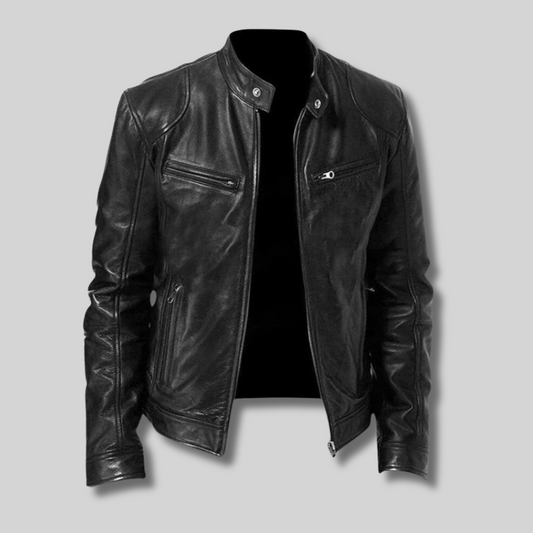 Folke™ - Casual Läderjacka