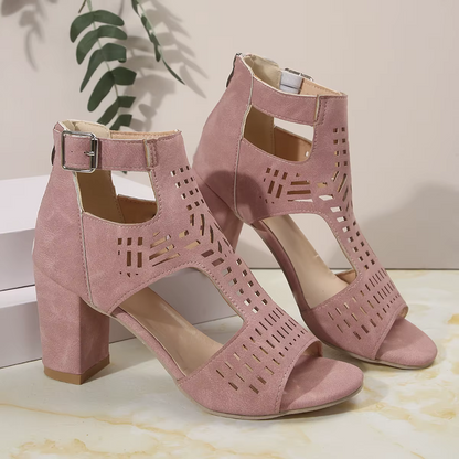 Tulla™ - Klackade romerska sandaler