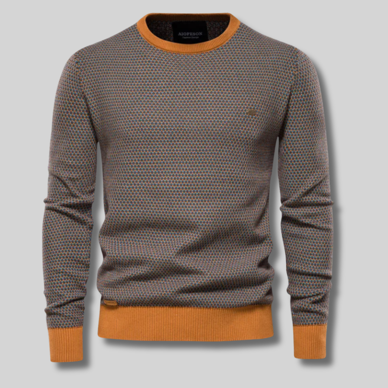 Dustin™ - Herrtröja Med Rutmönster