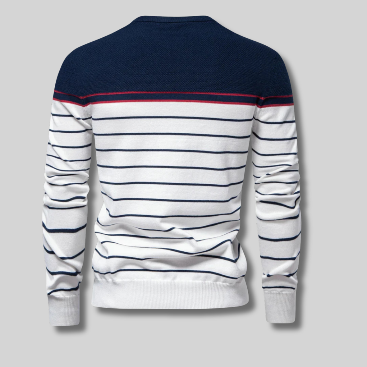 Viggo™ - Herrtröja Med Randigt Design