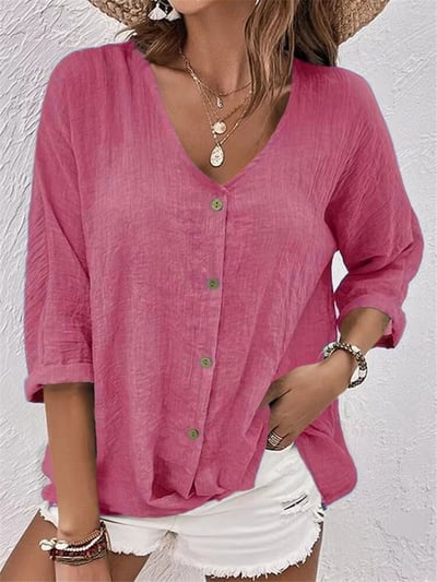 Amalia™ - V-ringad somrig damtopp